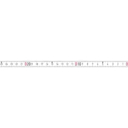 BMI Bandmaß, selbstklebend, Skalierung von rechts nach links 5 m
