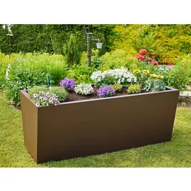 Gutta Valenta 200 x 90 x 80 cm rost matt
