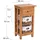 DESIGN DELIGHTS Rattan 70 Honig Mahagoni 70 x 38 x 28 cm