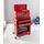 HC Tools 2 in 1 Werkstattwagen 6 Schubladen ca. 60 cm rot