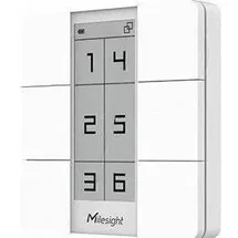 Milesight iot lorawan cowork smart scene button e-ink display, Taster