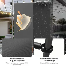 Strattore Klemmmarkise 200 x 310 cm anthrazit