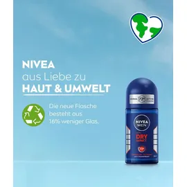 NIVEA Dry Impact Deodorant Roll-On 6 x 50 ml