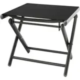 VCM Hocker klappbar Schwarz