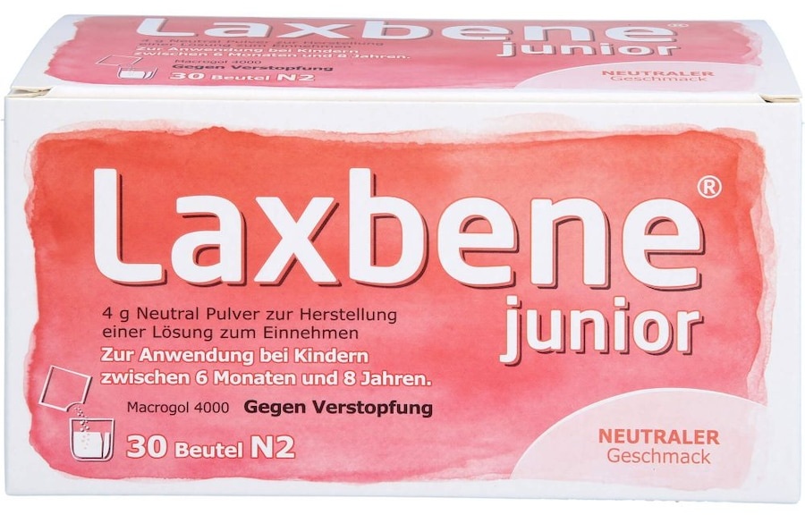 Laxbene junior 4 g Neutral PLE Kdr.6 Mon.-8 Jahre Verstopfung 0.12 kg