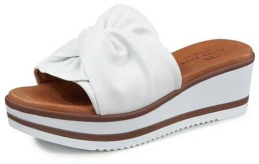 Pantolette Peter Hahn weiss, 37