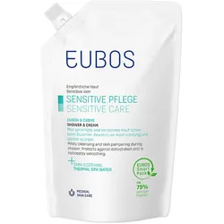 EUBOS SENSITIVE PFLEGE Dusch & Creme Nachfüllbeutel 400 ml Emulsion