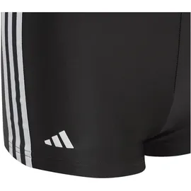 Adidas Classic 3-Streifen Boxer-Badehose Black / White 116