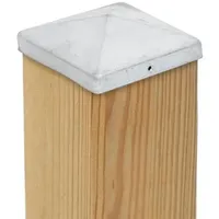 ROG-Gardenline Pfostenkappe (10 St), Stahl 111 x 111 mm 11 cm