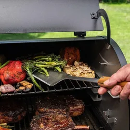 Traeger Grillwender 43 cm Edelstahl Grau