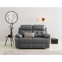 Home Affaire 2-Sitzer »Lannilis«, mit manueller und elektrischer Relaxfunktion, grau
