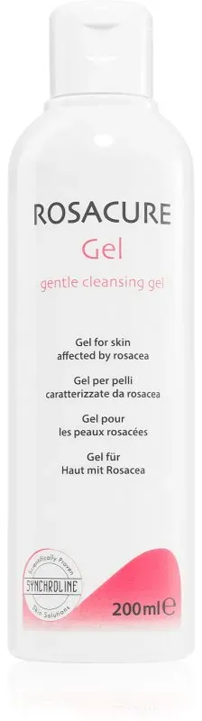 Synchroline Rosacure sanftes Reinigungsgel für empfindliche Haut mit der Neigung zum Erröten 200 ml