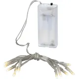 ek bielefeld kinderland/spielwaren LED Lichterkette 10 warmweiße LEDs 0,90 m Transparent