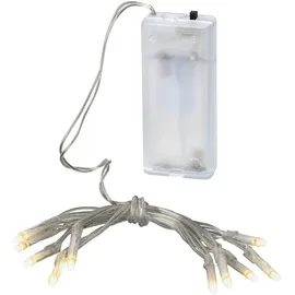 ek bielefeld kinderland/spielwaren LED Lichterkette 10 warmweiße LEDs 0,90 m Transparent