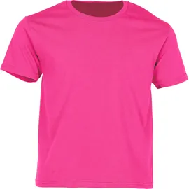 FRUIT OF THE LOOM Kids Iconic T-Shirt Größe 104-164, Farbe:Fuchsia, Größe:116 - 116