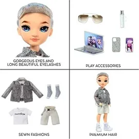 MGA Entertainment Rainbow High Fashion Doll- Aidan Russell