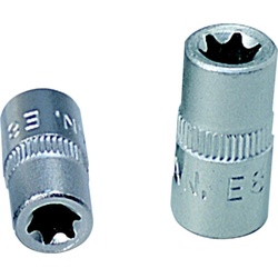 KS Tools, Steckschlüssel + Stecknuss, 1/4 TX-E-Stecknuss. E8 911.4317 (1/4″)