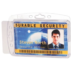 Durable Ausweishalter »892419« transparent, 8.5x5.4 cm