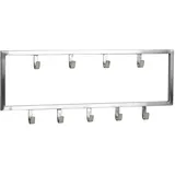 Wohnling Wandgarderobe WL6.446 Silber