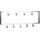 Wohnling Wandgarderobe WL6.446 Silber