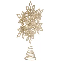 Atmosphera Créateur d'intérieur Christbaumspitze 20 cm gold