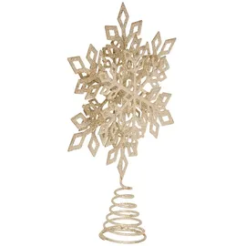 Atmosphera Créateur d'intérieur Christbaumspitze 20 cm gold