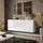 lookway SIDEBOARD SANAYI Hängend Hochglanz Weiß