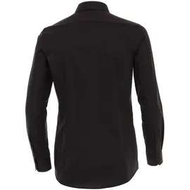Venti Langarmhemd Schwarz 38