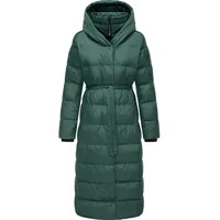 Ragwear Steppmantel "Niara Long", Damen, Gr. XXXL (46), grün