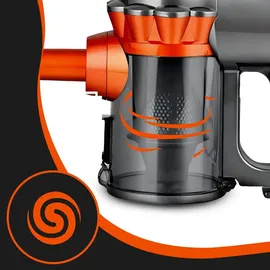 Retoo Stielstaubsauger Schwarz