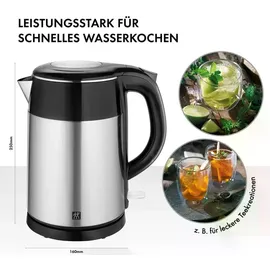 Zwilling 1,25 l Schwarz/Silber