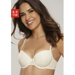 s.Oliver Schalen-BH, mit Bügel und nahtlos vorgeformten Schalen, Basic Dessous s.Oliver creme 75