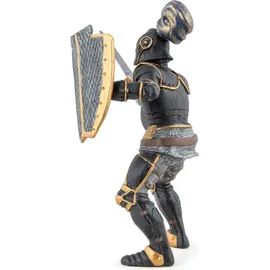 Papo Ritter mit schwarzer Rüstung 8 cm