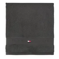 Tommy Hilfiger Handtücher Uni Steel, Handtuch 50x100 cm