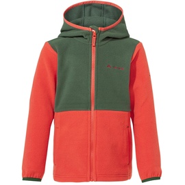 Vaude Unisex Kinder Kids Pulex Hooded Jacket Ii, Hotchili/woodland, 104 EU