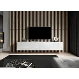 Mebano Wandpaneel 4tlg. Die schönsten Wandpaneel Akustikpaneel, Lamellenwand auf Filz, 1,61 qm, (Farbe: Eiche, Nussbaum, WENGE, Weiß halbmatt, Schwarzes Holz, INDIGO BLUE, SAND GREY, ARCTIS GREY, OLIVE, 1-tlg., Sehr hochwertige Lamellen) Nachhaltiges Material, einfache Montage, effektive Schalldämmung