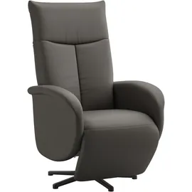 sit&more TV-Sessel Juma grau 75 x 110 x 82 cm mit Drehfunktion & Kopfteilverstellung