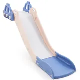 Arkyomi rutsche Indoor ab 1 2 3 4 5 Jahr,rutsche ohne Gestell kinderzimmer kinderrutsche Indoor,kleine rutsche Baby Slide,babyrutsche für Kleinkind,plastikrutsche kinderrutschbahn (blau)