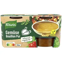 Knorr Gemüse Bouillon Pur mit vollem Geschmack vegan 6x 28 g