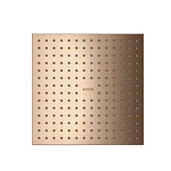 hansgrohe Axor Kopfbrause 35313300 Decke, UP-Installation, polished red gold