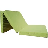 Natalia Spzoo Faltmatratze 195 x 65 x 10 cm – Klappmatratze mit Schaumstoffkern & abnehmbarem Bezug