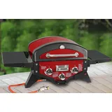 Tischgasgrill Smoker Medison, Rot