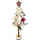 Trendline Dekofigur Holz Tannenbaum Weihnachtsmann 45 x 42 x 52 cm mehrfarbig