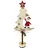 Trendline Dekofigur Holz Tannenbaum Weihnachtsmann 45 x 42 x 52 cm mehrfarbig