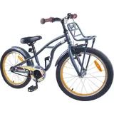vidaXL Kinderfahrrad 18 Zoll Dunkelgrau