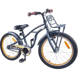 vidaXL Kinderfahrrad 18 Zoll Dunkelgrau
