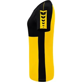 Erima Six Wings Trainingsshirt Damen gelb/schwarz 38