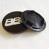 4 Stück Auto Nabendeckel Radnabenkappen, für BBS RZ RG RS RM 70mm Felgendeckel Schmücken Zubehör,B