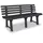deluke Kato 145,5 x 74 x 49 cm Anthrazit