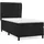 vidaXL Boxspringbett 100 x 200 cm Schwarz